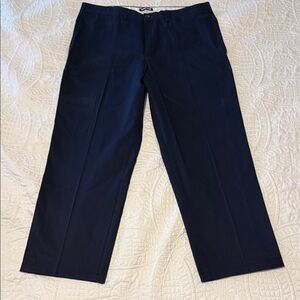Lands' End Men's Dark Blue Dress Pants